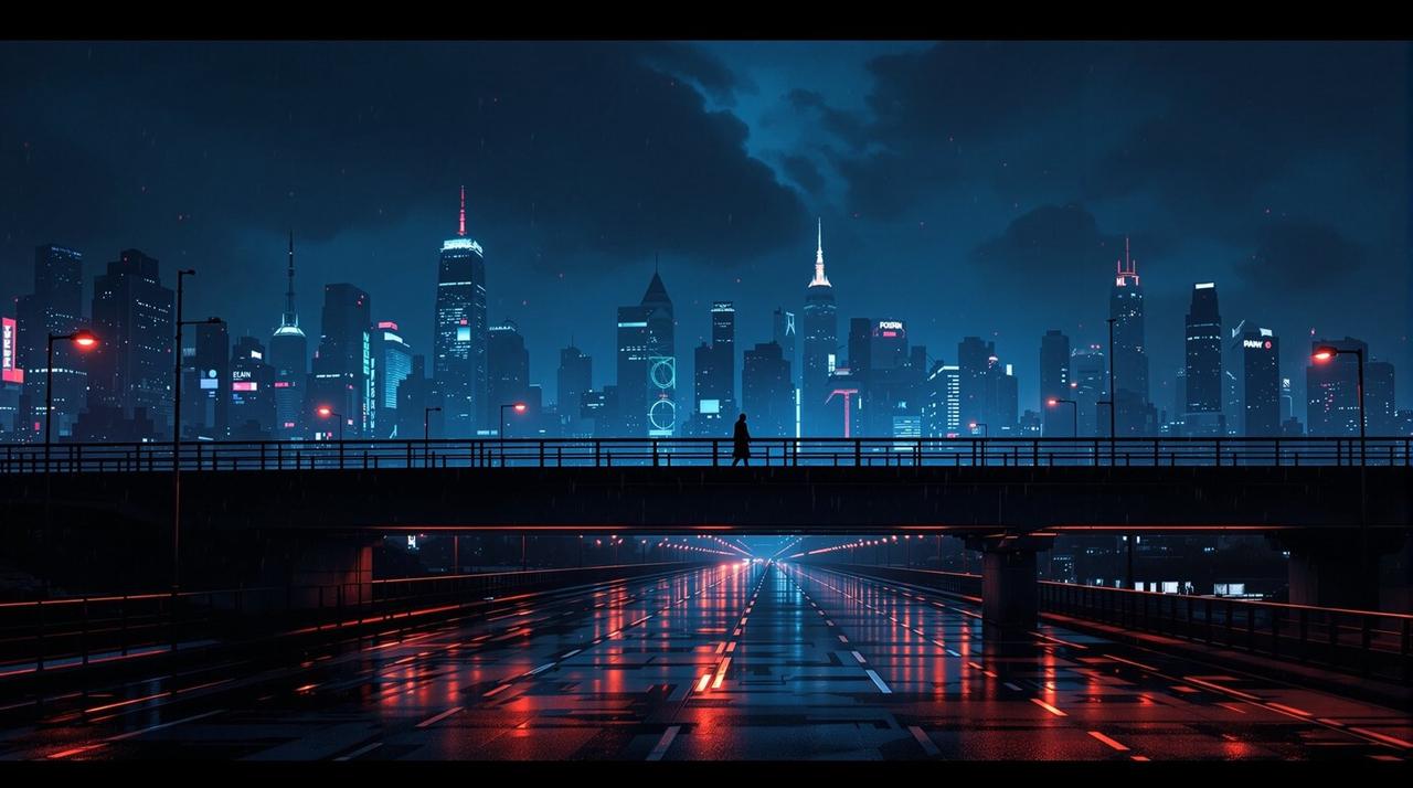 城市黑夜 专题 城市黑夜 专题背景图