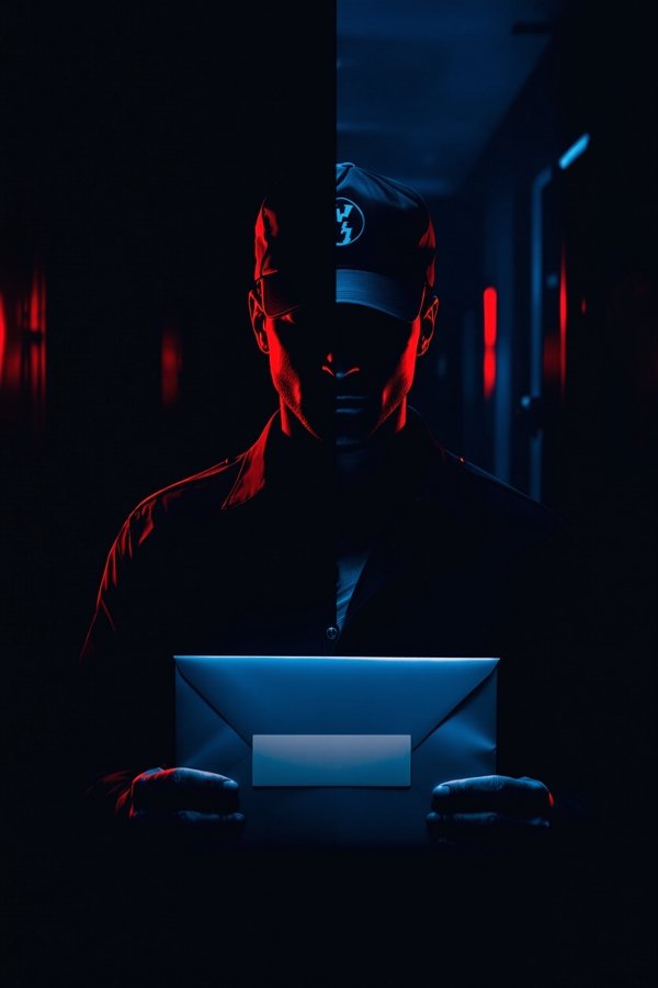 双面信差 高清海报 双面信差 The Double-Faced Courier 电影海报
